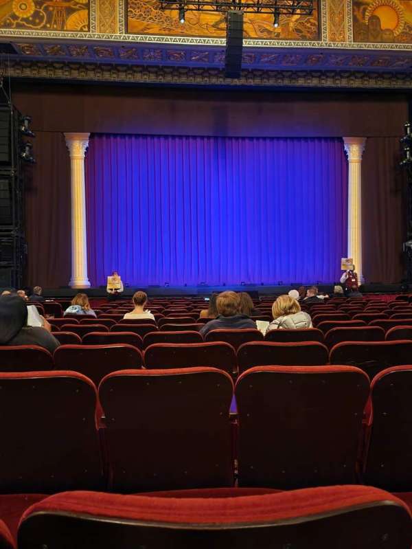 Hollywood Pantages Theatre, section: Orchestra C, row: N, seat: 111