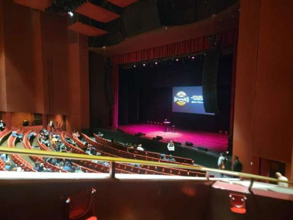 San Diego Civic Theatre, section: Lower Loge R, row: B, seat: 4