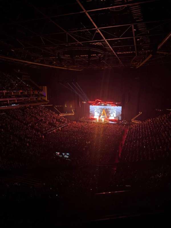 The O2, London, section: 413, row: A, seat: 764