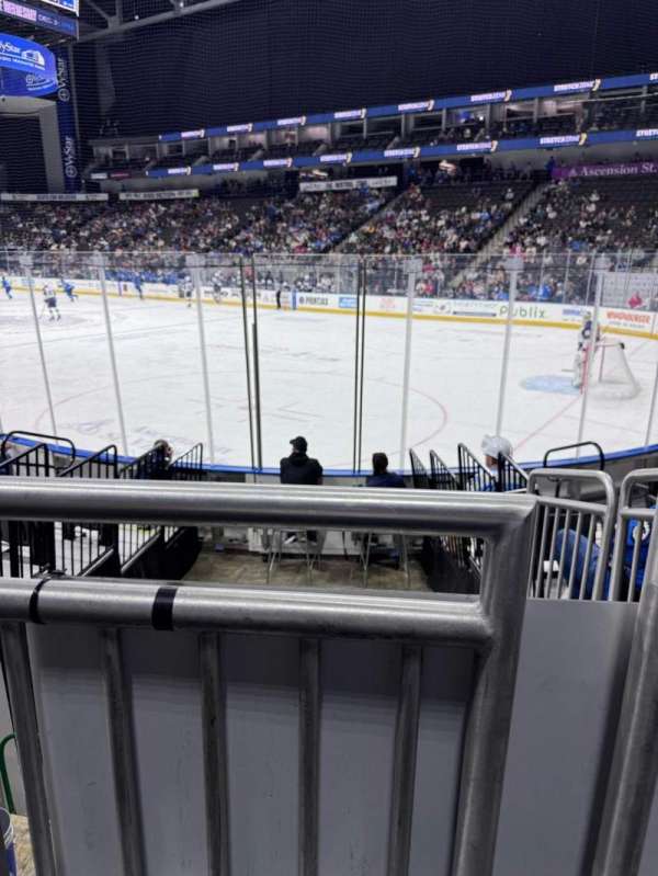 VyStar Veterans Memorial Arena, section: 111, row: H, seat: 6