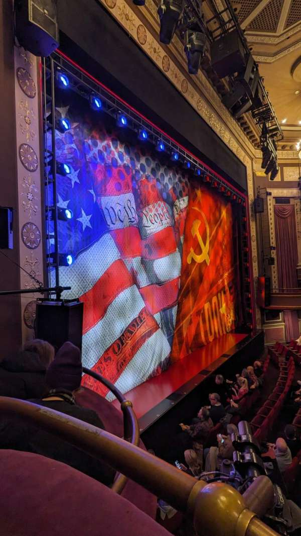 Imperial Theatre, section: Middle Left Box, row: EE, seat: 1