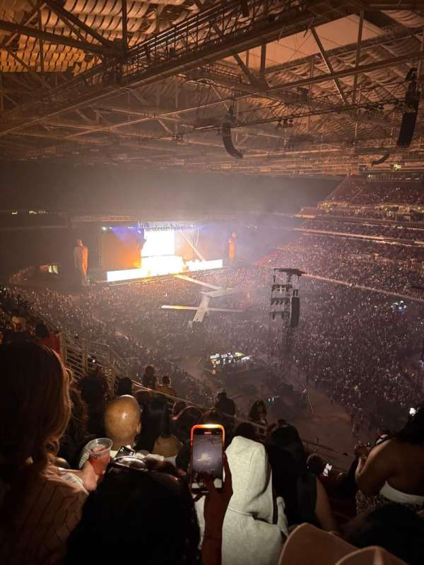 The Dome at America's Center, section: 435UP, row: GG, seat: 6