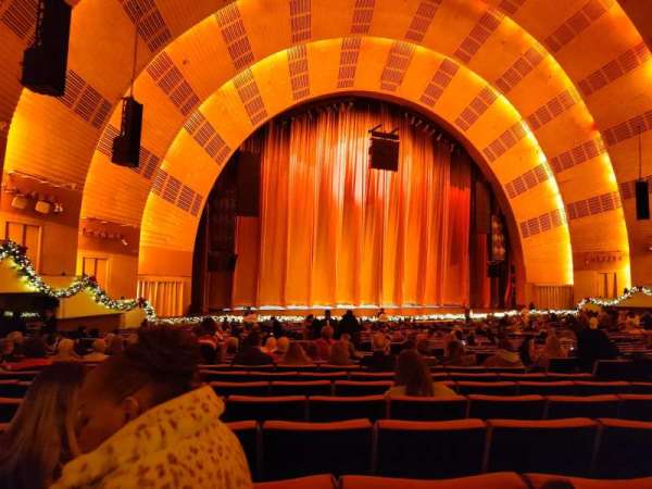 Radio City Music Hall, section: Orchestra 6, row: J, seat: 610