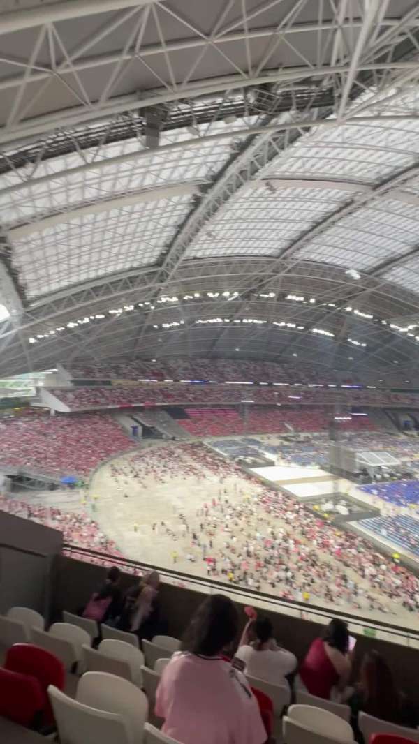 Singapore National Stadium, section: 606, row: E, seat: 6