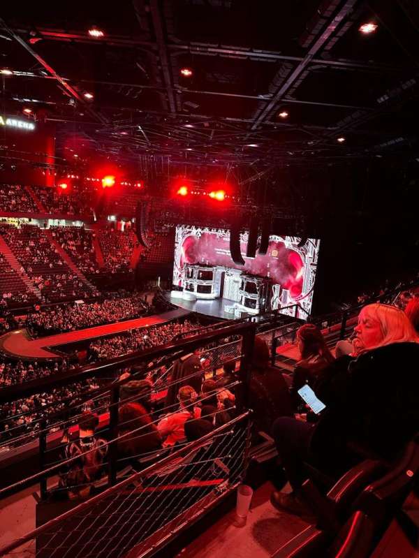 Accor Arena, section: Balcon E, row: 86, seat: 9