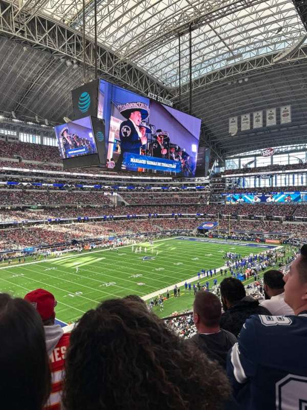 AT&T Stadium, section: 317, row: 3, seat: 18