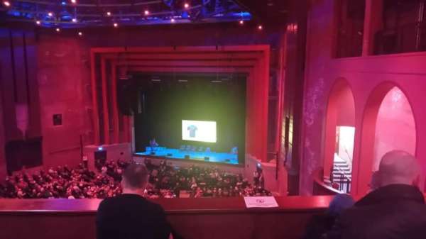 Bradford Live, section: Upper circle, row: D, seat: 9