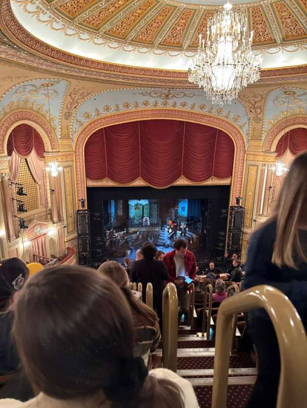 Forrest Theatre, section: Rear Mezzanine LC, row: L, seat: 1