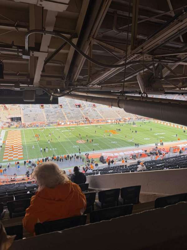 Neyland Stadium, section: X1, row: 56, seat: 1& 2