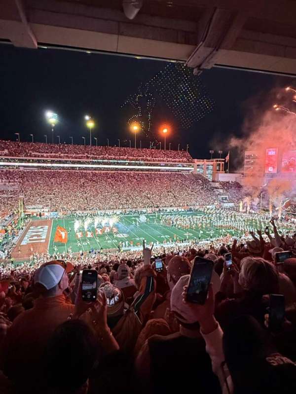 Texas Memorial Stadium, section: 7, row: 76, seat: 12