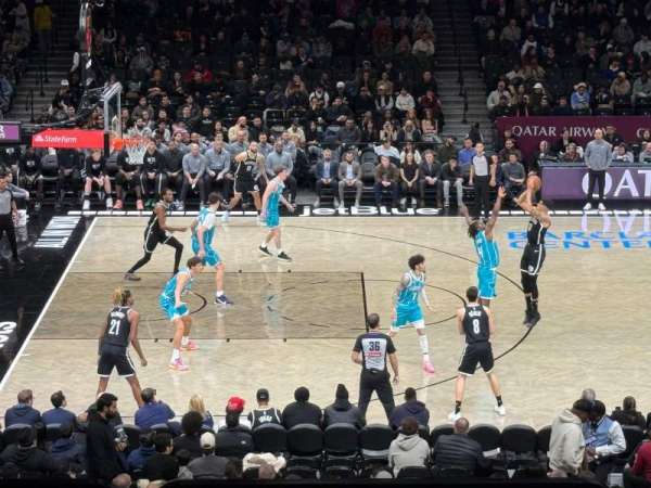 Barclays Center, section: 125, row: 4, seat: 5