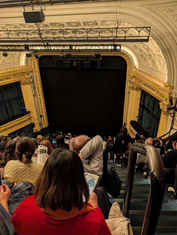 Hudson Theatre, section: Balcony C, row: H, seat: 120