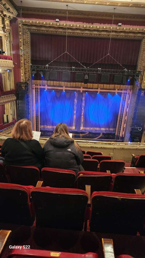 CIBC Theatre, section: Mezzanine LC, row: G, seat: 405