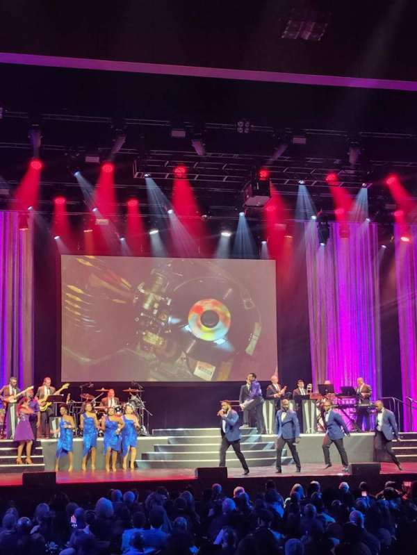 The Theater at MGM National Harbor, section: 104, row: G, seat: 2