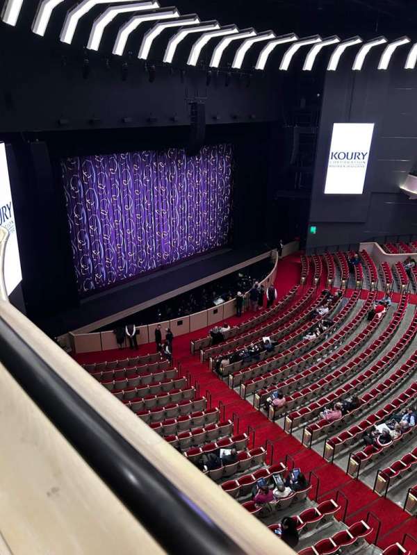 Steven Tanger Center for the Performing Arts, section: Loge L, row: WC, seat: 2