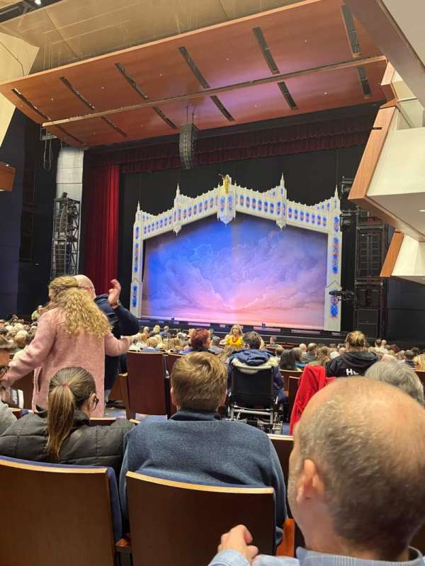 Robinson Performance Hall, section: Orchestra, row: S, seat: 104