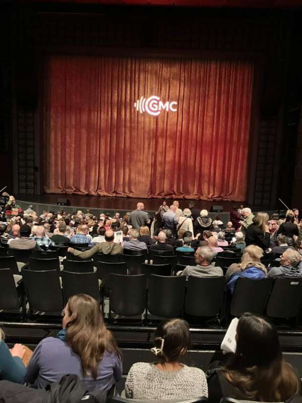Harris Theater, section: C, row: U, seat: 112
