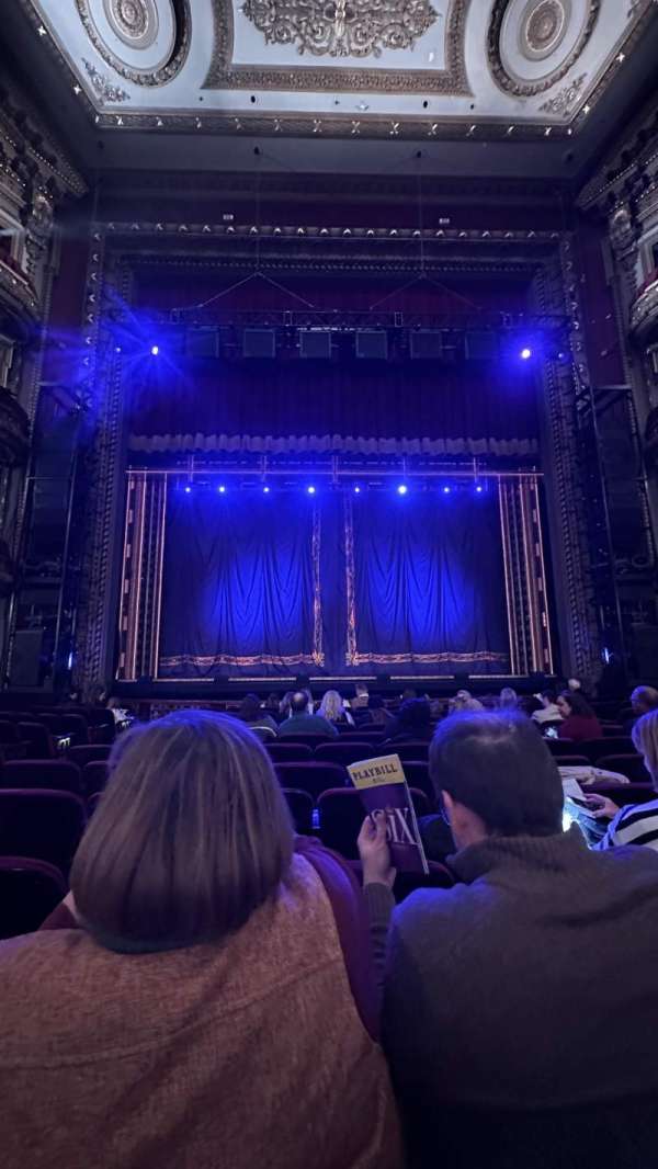 CIBC Theatre, section: Orchestra C, row: L, seat: 105