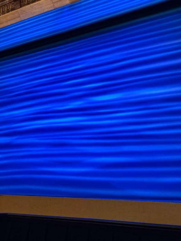 Novello Theatre, section: Stalls, row: D, seat: 8
