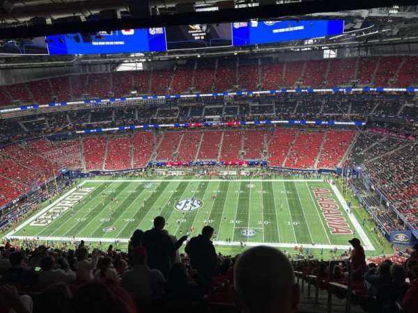 Mercedes-Benz Stadium, section: 310, row: 29, seat: 1