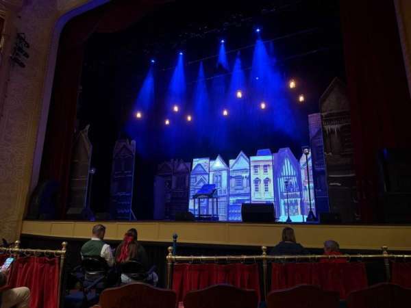 Grand 1894 Opera House, section: Orchestra Right, row: F, seat: 3
