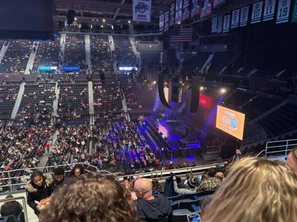 PeoplesBank Arena, section: 214, row: J, seat: 15