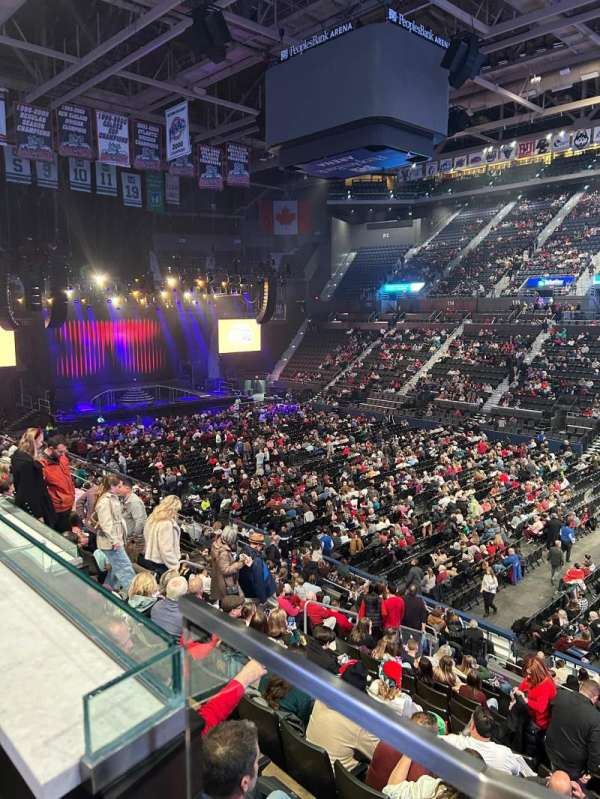 PeoplesBank Arena, section: 101, row: U, seat: 8