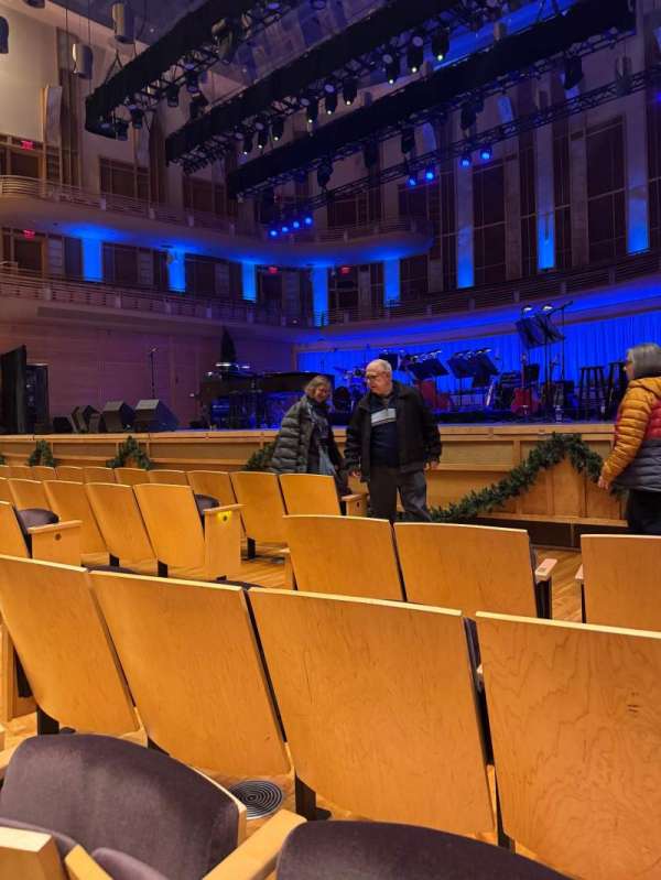 The Music Center at Strathmore, section: Orchestra R, row: F, seat: 12