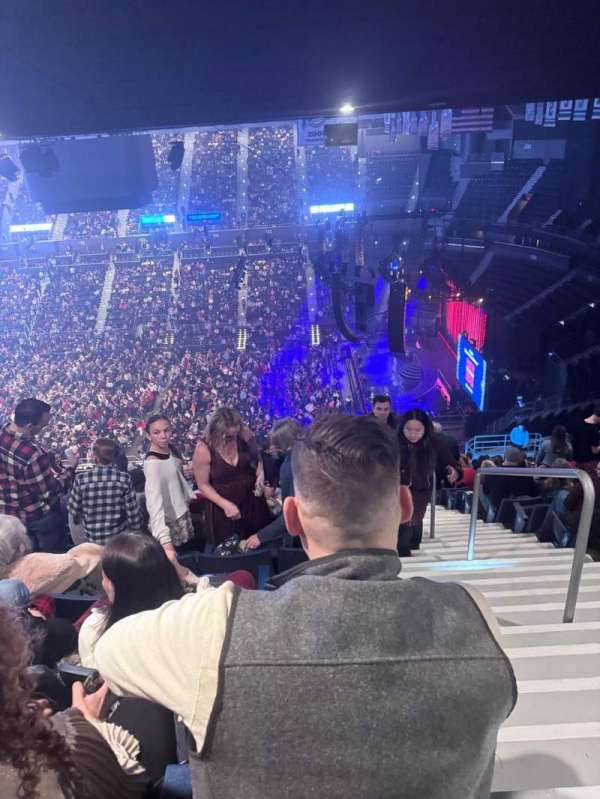 PeoplesBank Arena, section: 214, row: AA, seat: 2