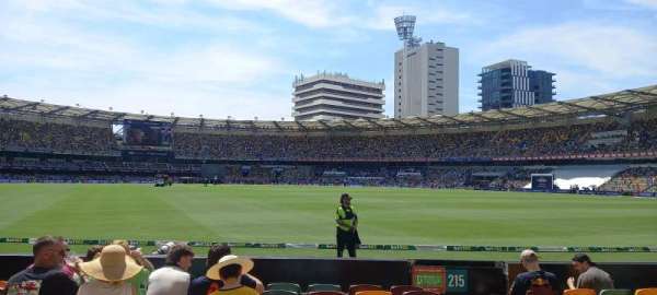 the gabba, section: 216, row: J, seat: 166