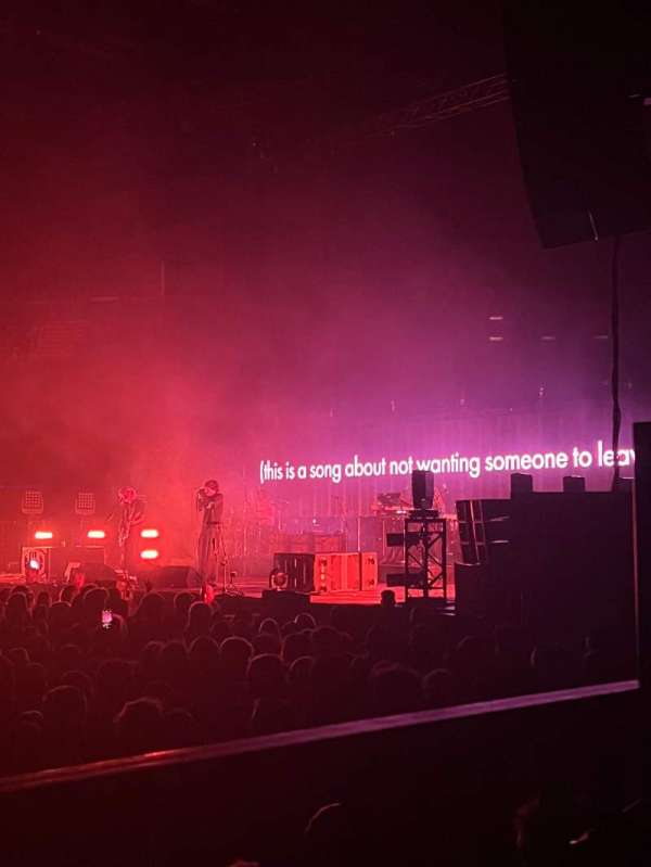 Vorst Nationaal, section: 103, row: 2, seat: 3