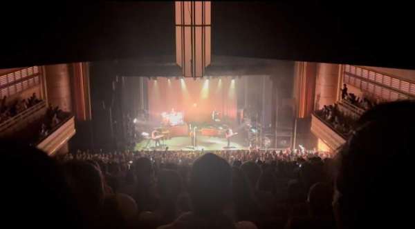Enmore Theatre, section: circle, row: S, seat: 21