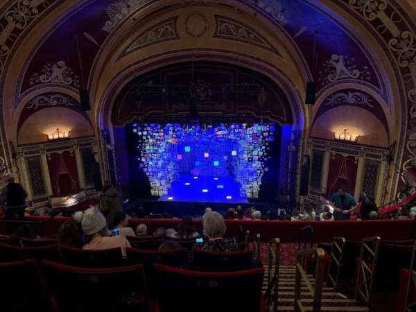 Liverpool Empire, section: Circle, row: M, seat: 39