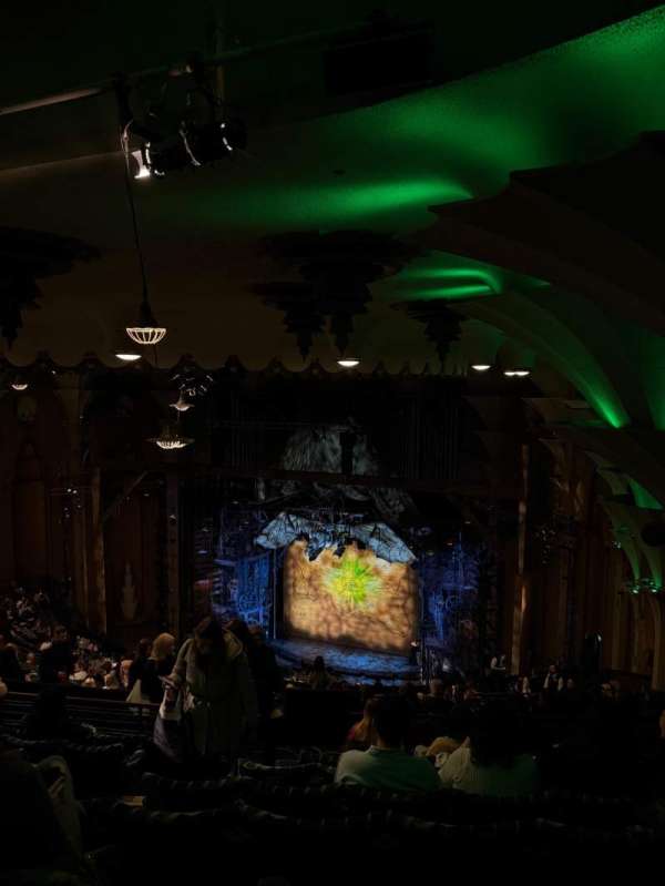 Apollo Victoria Theatre, section: Dress Circle, row: X, seat: 3
