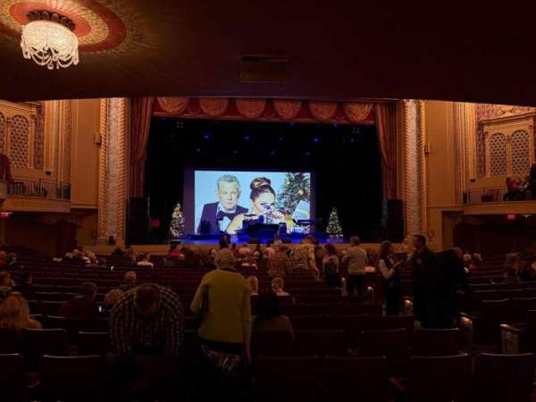 Genesee Theatre, section: Orchestra LC, row: U, seat: 109
