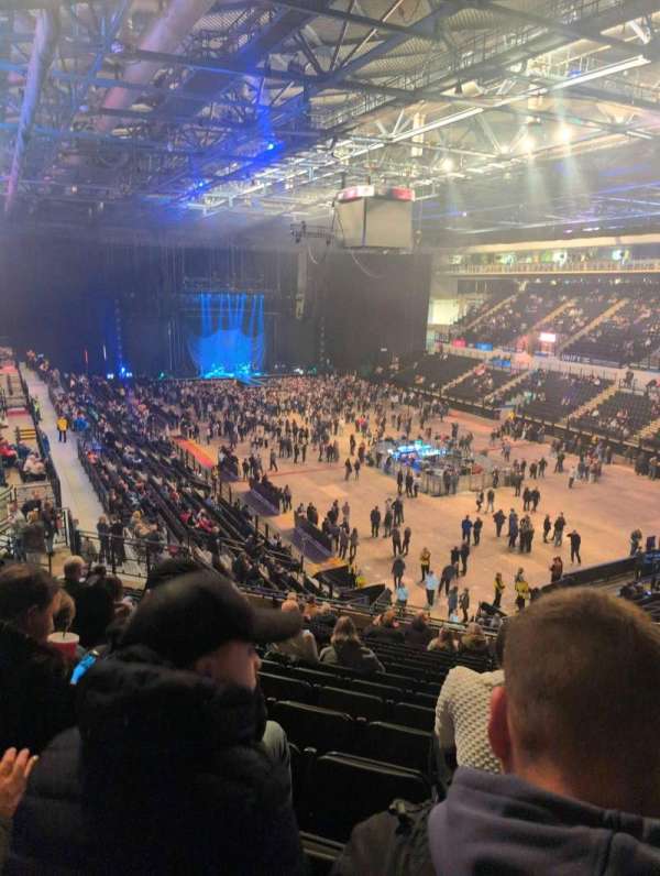 Utilita Arena Sheffield, section: 208, row: r, seat: 19
