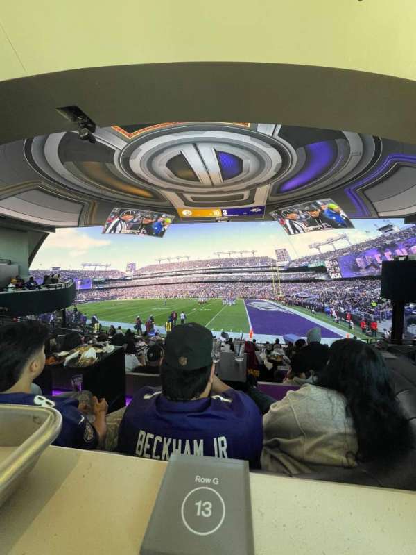 Cosm Los Angeles, section: 3, row: G, seat: 13