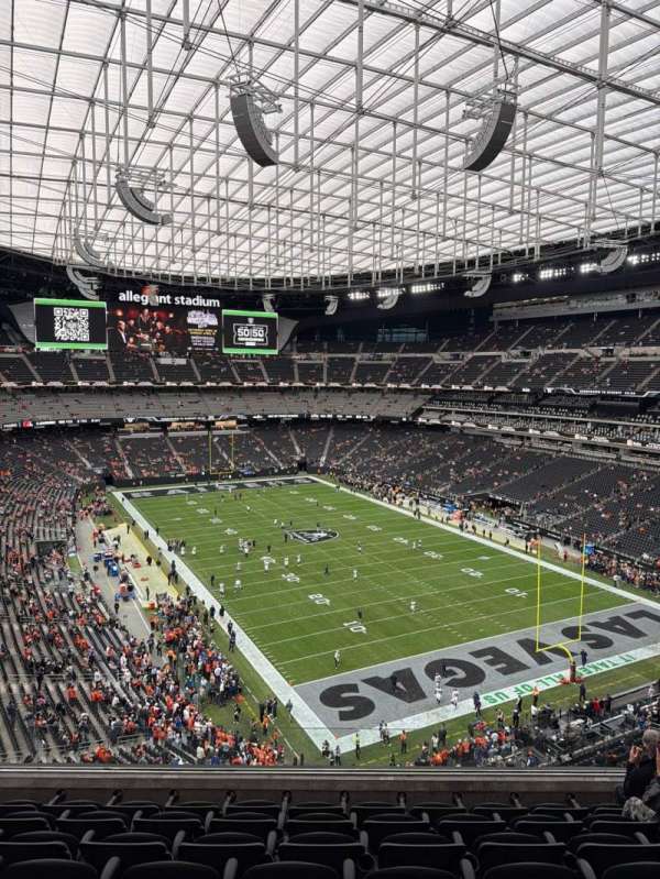 Allegiant Stadium, section: 303, row: 7, seat: 11