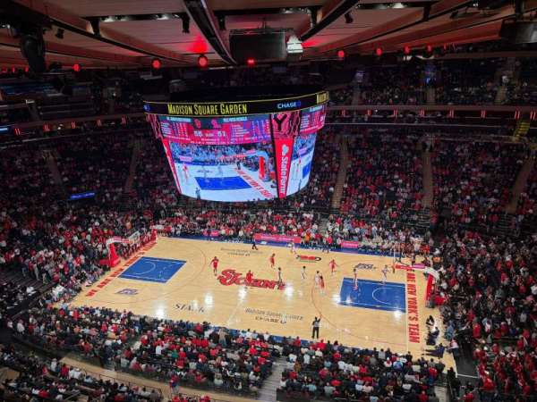 Madison Square Garden, section: 327, row: 1, seat: 1