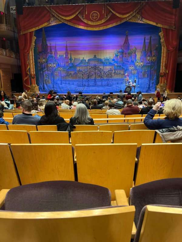 The Music Center at Strathmore, section: Choral Tier Center, row: EE, seat: 106