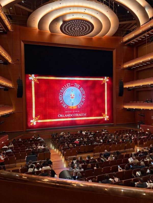 Steinmetz Hall at the Dr. Phillips Center, section: Grand Tier, row: A, seat: 117