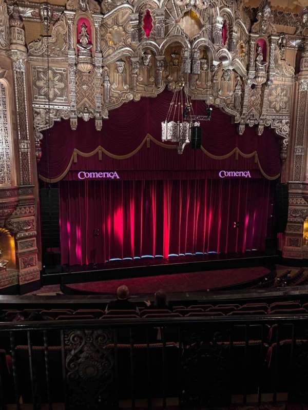 Fox Theatre, Detroit, section: Gallery A2, row: 8, seat: 214