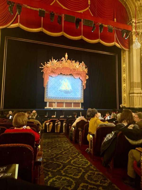 Citizens Bank Opera House, section: Orchestra LC, row: J, seat: 1