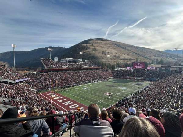 Washington-Grizzly Stadium, section: 233B, row: 22, seat: 26
