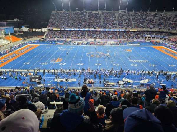 Albertsons Stadium, section: 108, row: W, seat: 26