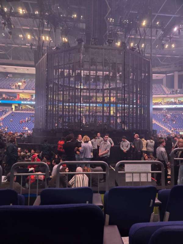 Uber Arena, section: 102, row: 3, seat: 14