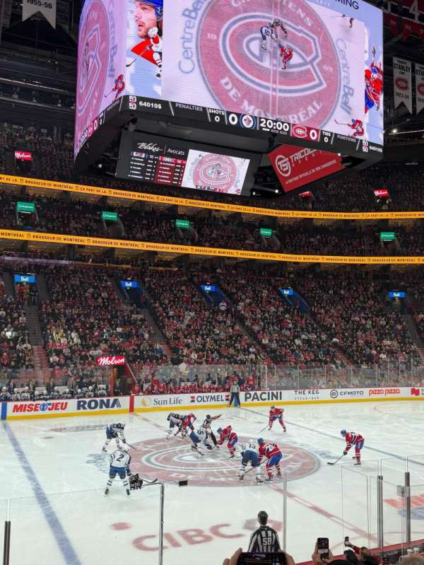 Centre Bell, section: 114, row: F, seat: 11