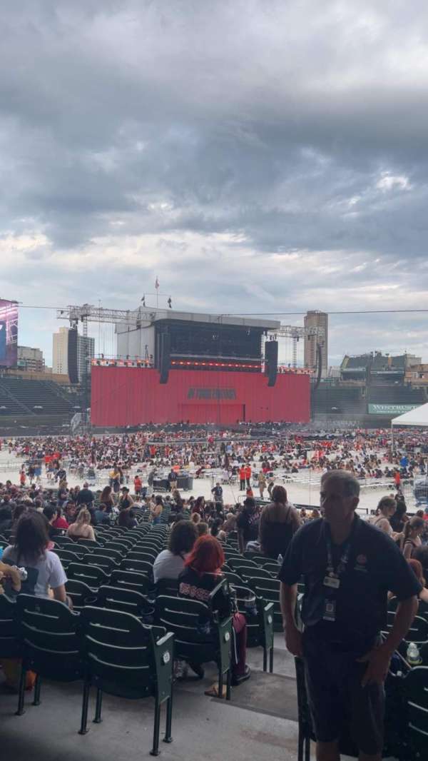 Wrigley Field, section: 210, row: 2, seat: 2