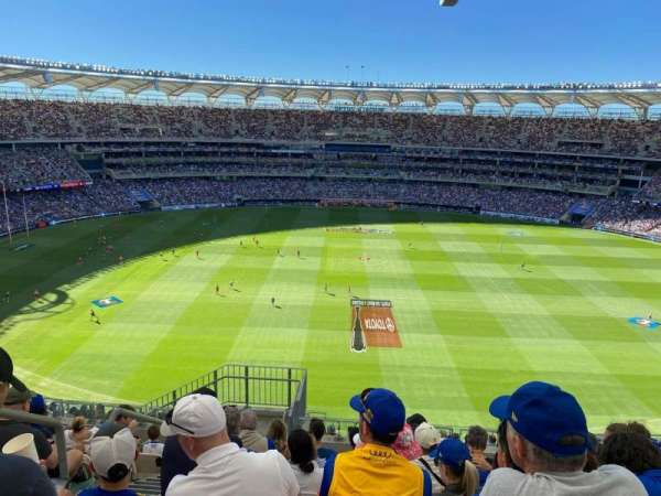 Optus Stadium, section: 543, row: 17, seat: 33