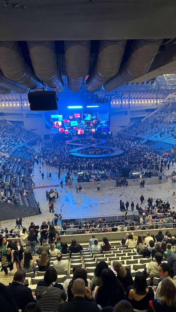 Palau Sant Jordi, section: 214, row: 31, seat: 7